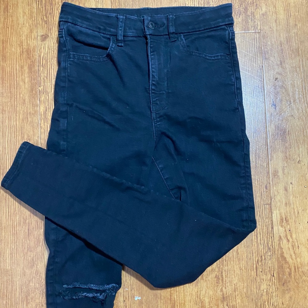 American Eagle NE(X)T LEVEL STRETCH Black Jeans